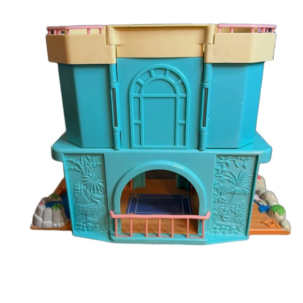 Fisher-Price Loving Family Beach House Vintage Playset with Furniture & Figures